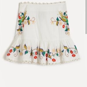 NWT - Farm Rio - Pitanga Embroidered Mini-Skirt Size Small